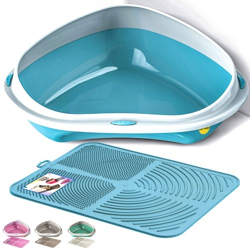 Corner cat litter - tray, +