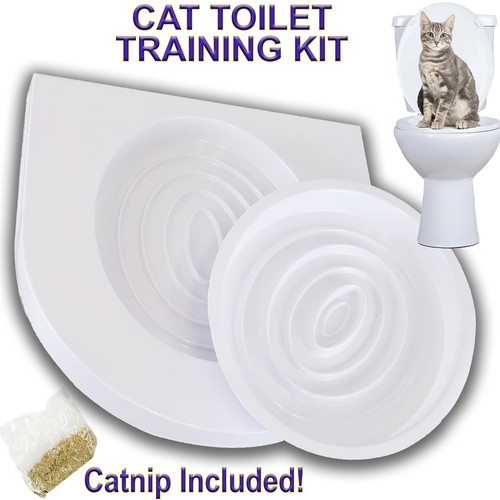 Cat toilet training - cat, kit