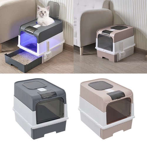 Large cat litter box - cat,