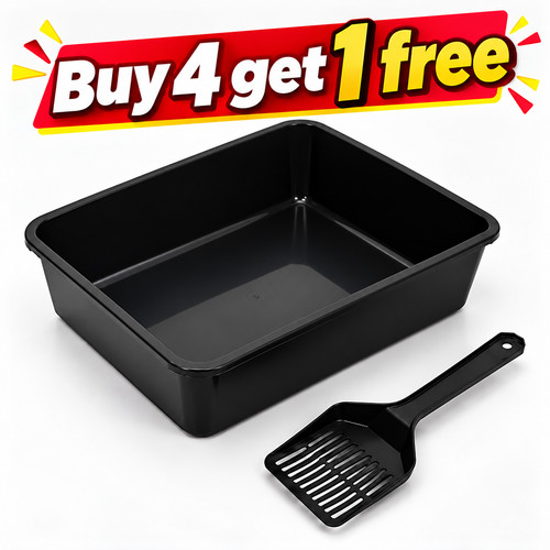 Cat litter tray - litter, scoop