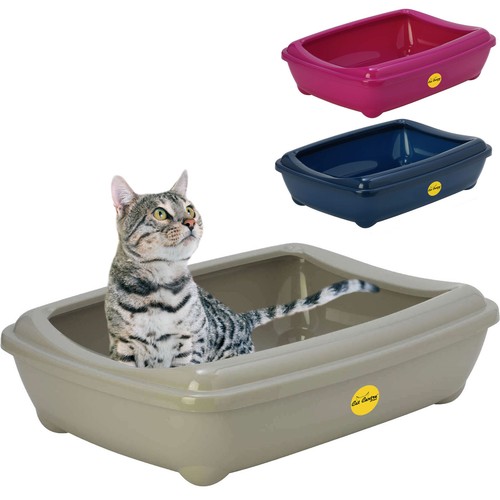Large open cat - tray, +