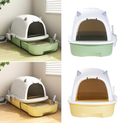 Extra large hooded cat litter - large,