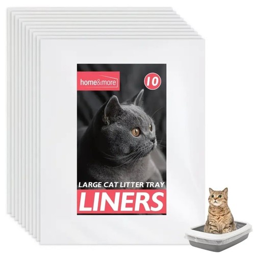 Large cat litter tray liners - cat,