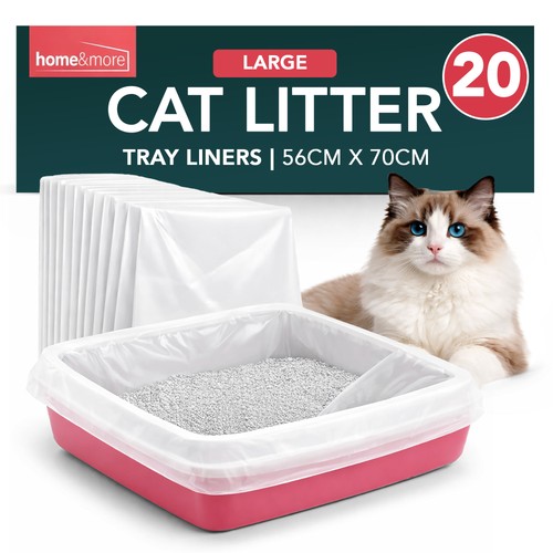 Large cat litter tray liners - litter,