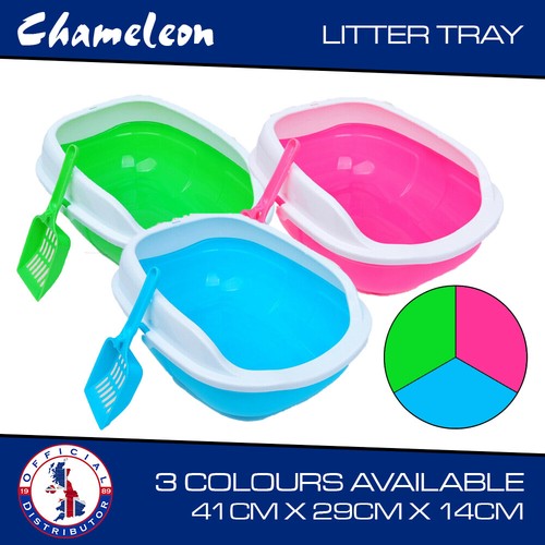 Cat kitten litter tray box - cat,