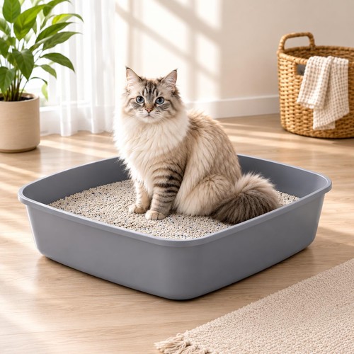 Cat litter tray - tray,