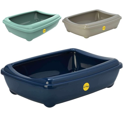Jumbo cat litter tray rim - litter,
