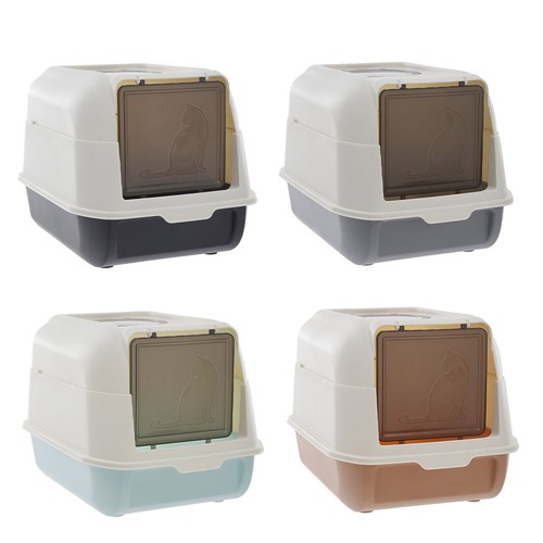 Large foldable cat litter tray - cat,