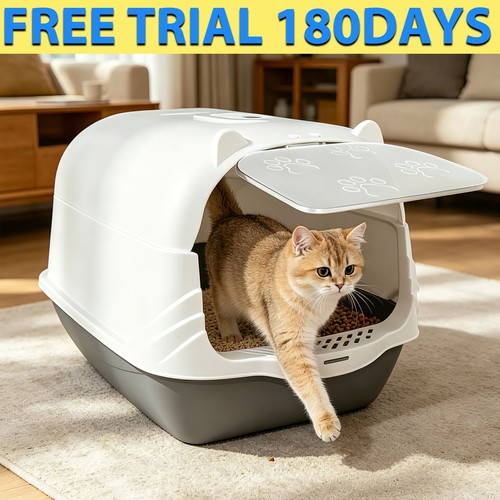Large cat litter tray box - cat,