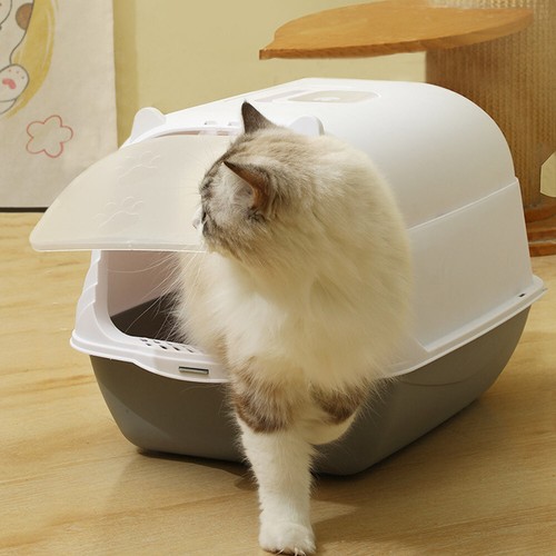 Xlarge cat litter tray - tray, hooded