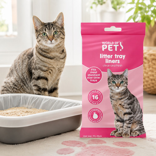 Cat litter tray liners scented - tray,