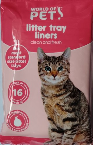 Cat litter tray liners - liners, scented