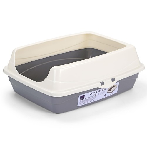 Large cat kitten litter tray - cat,