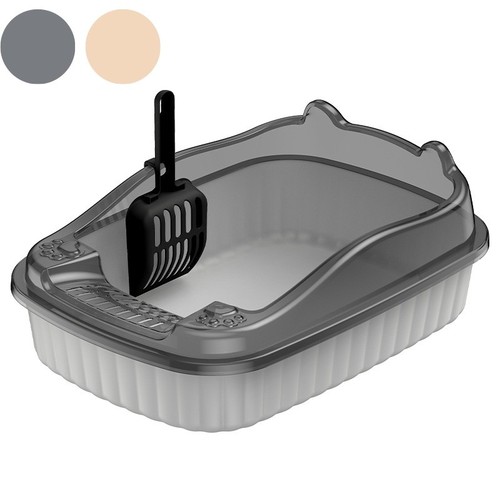 Large cat litter box self - box,